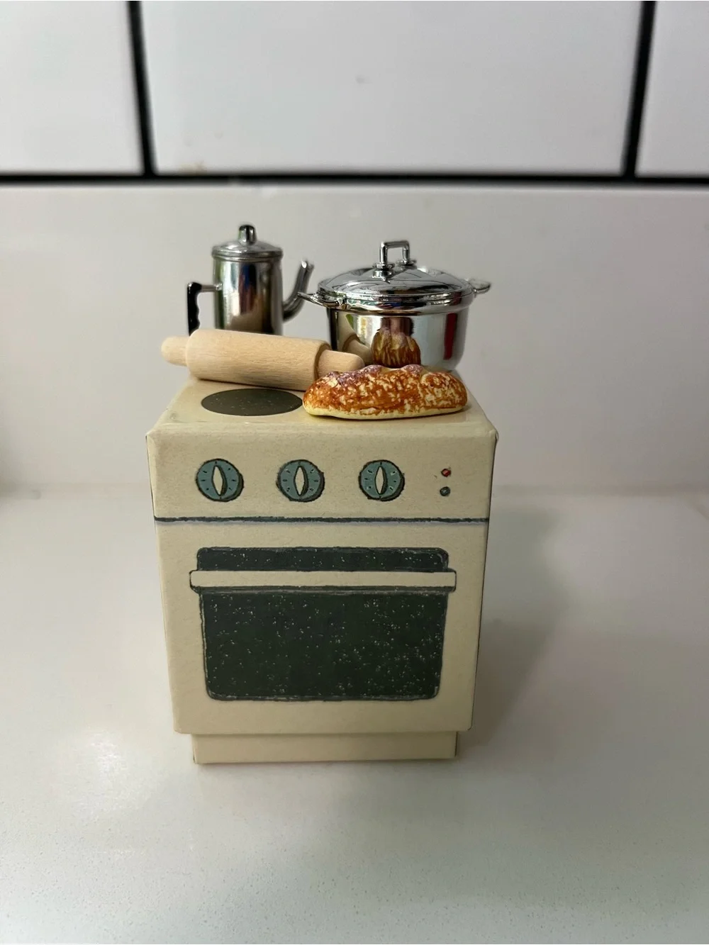 Maileg Mouse Doll House Kitchen Accessories and Oven Box